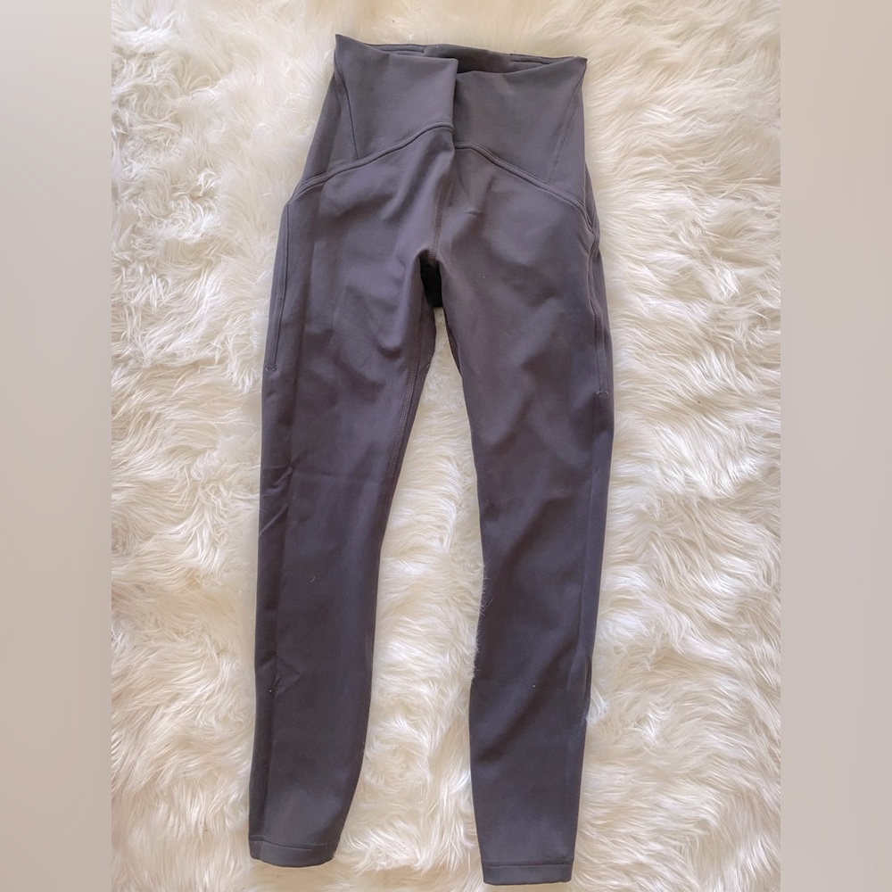 Lulu 25” Black Granite Instill Tights